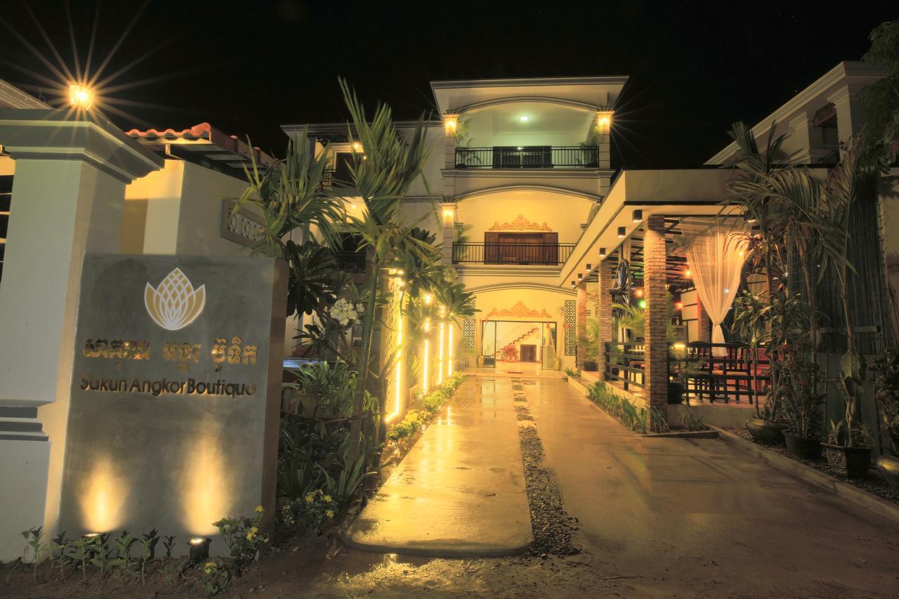 Sakun Angkor Boutique Hotel Siem Reap Bagian luar foto