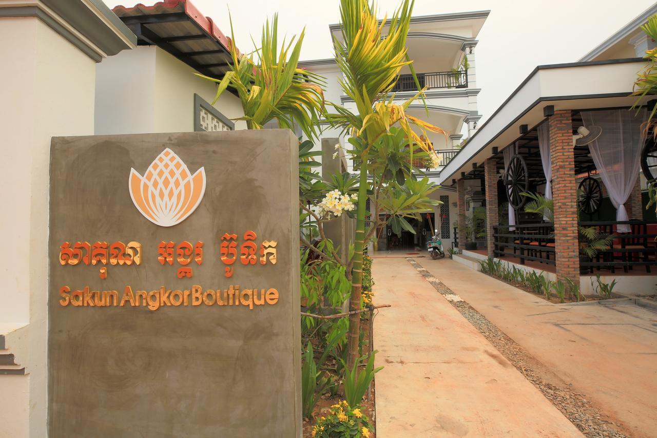 Sakun Angkor Boutique Hotel Siem Reap Bagian luar foto